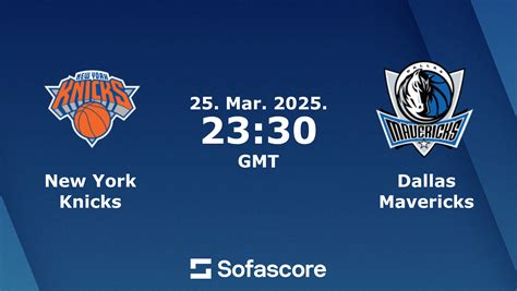 New York Knicks vs. Dallas Mavericks Live Score and Stats.